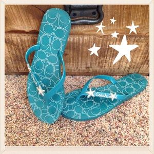 🐚⭐SALE ️Coach Flip Flops⭐️🐚